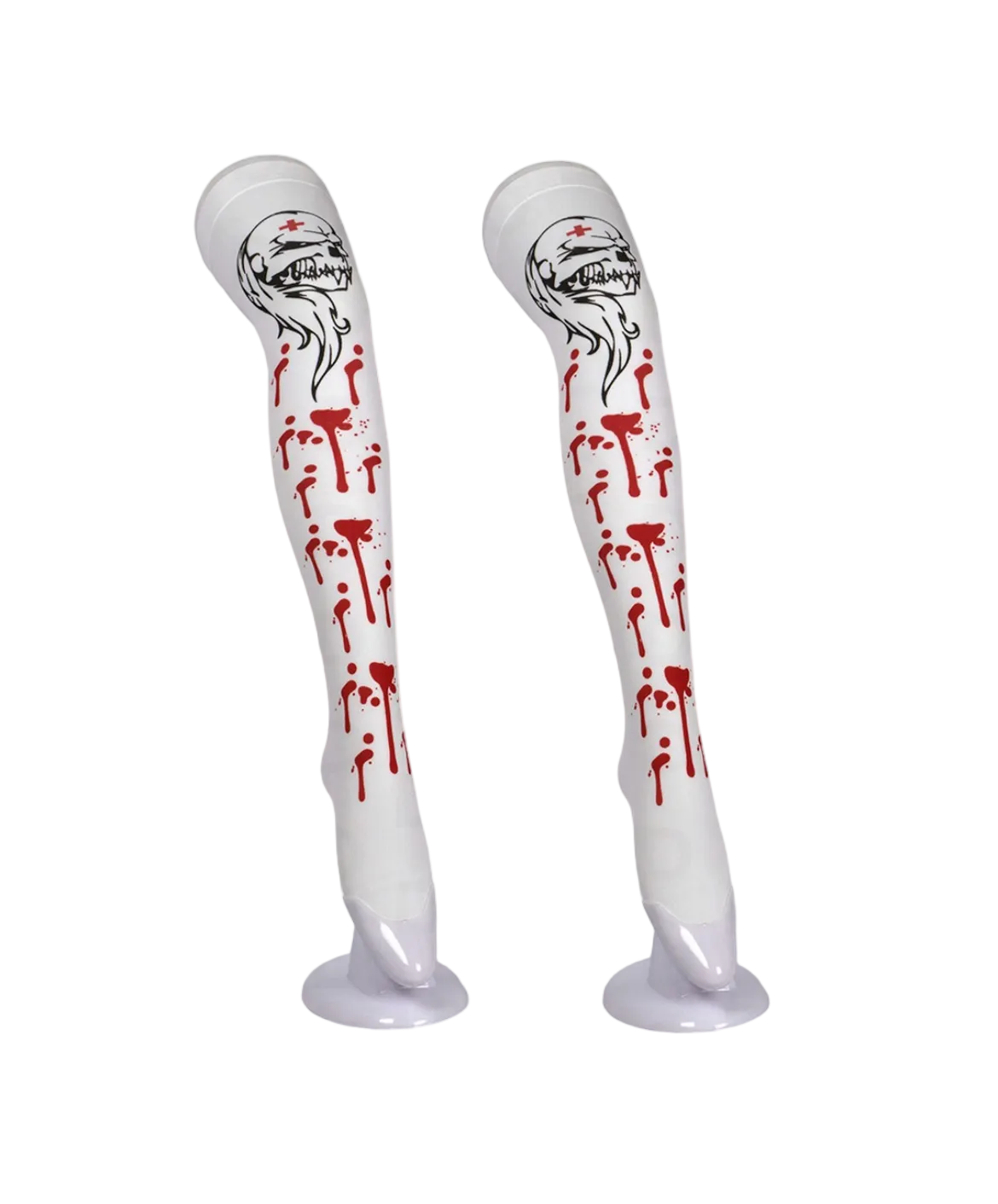 Medias calaveras manchadas
