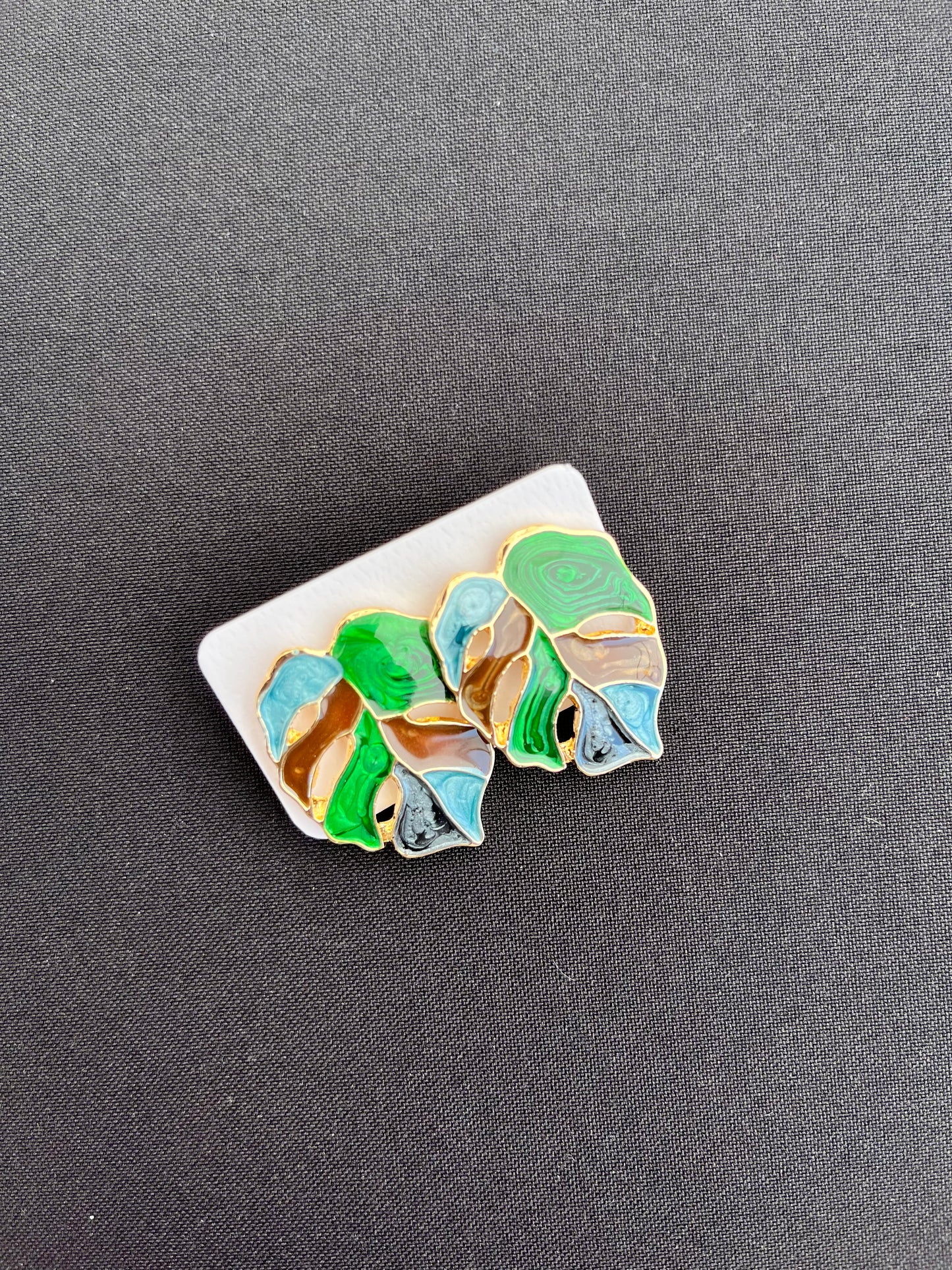 Aros hojas de colores