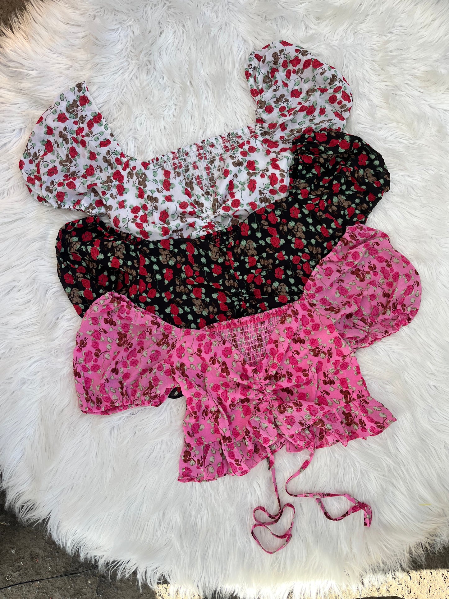 Conjuntos floreados - Modelo 1