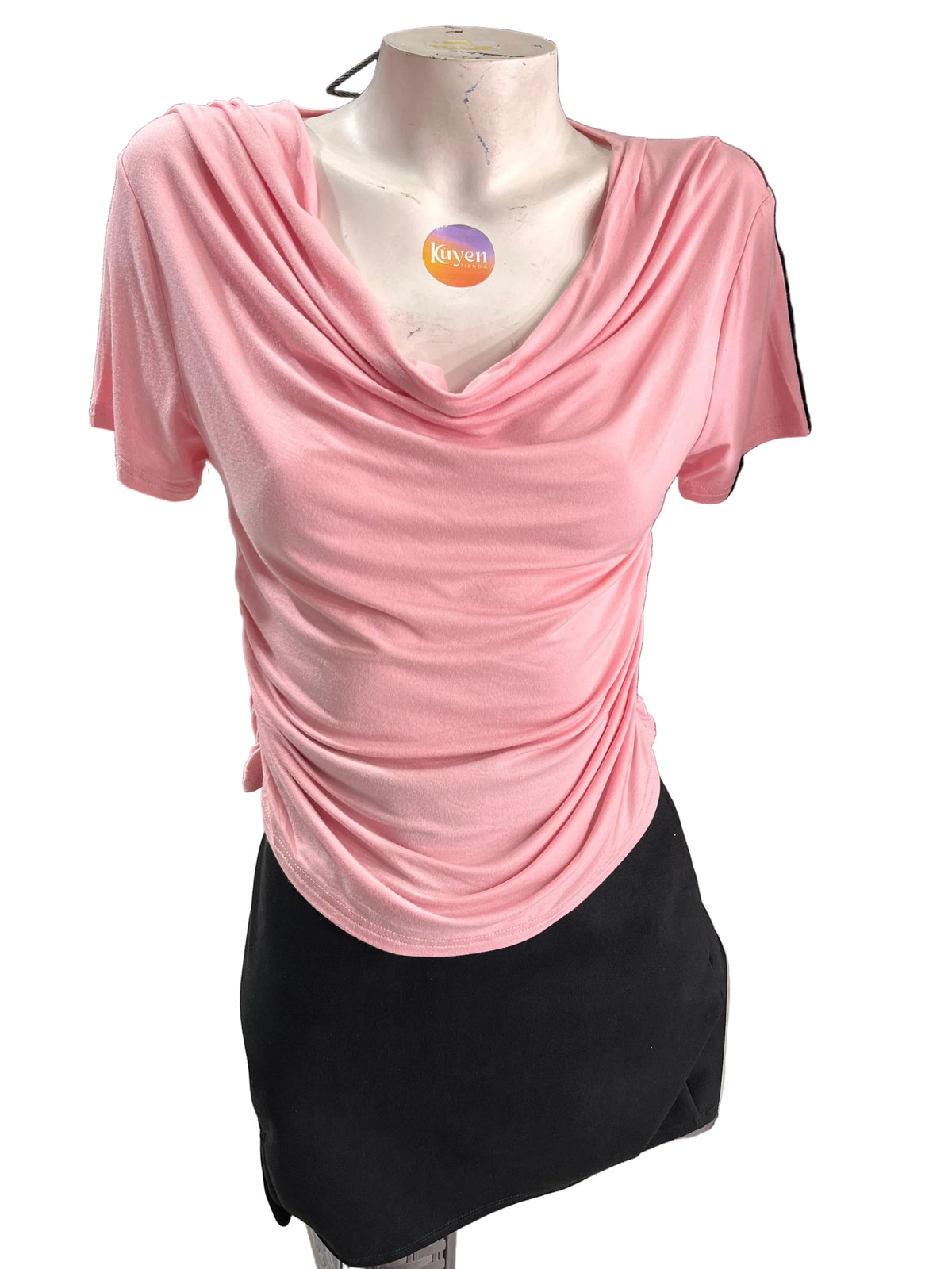 Polera escote caído