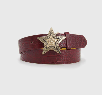 Cinturón hebilla estrella