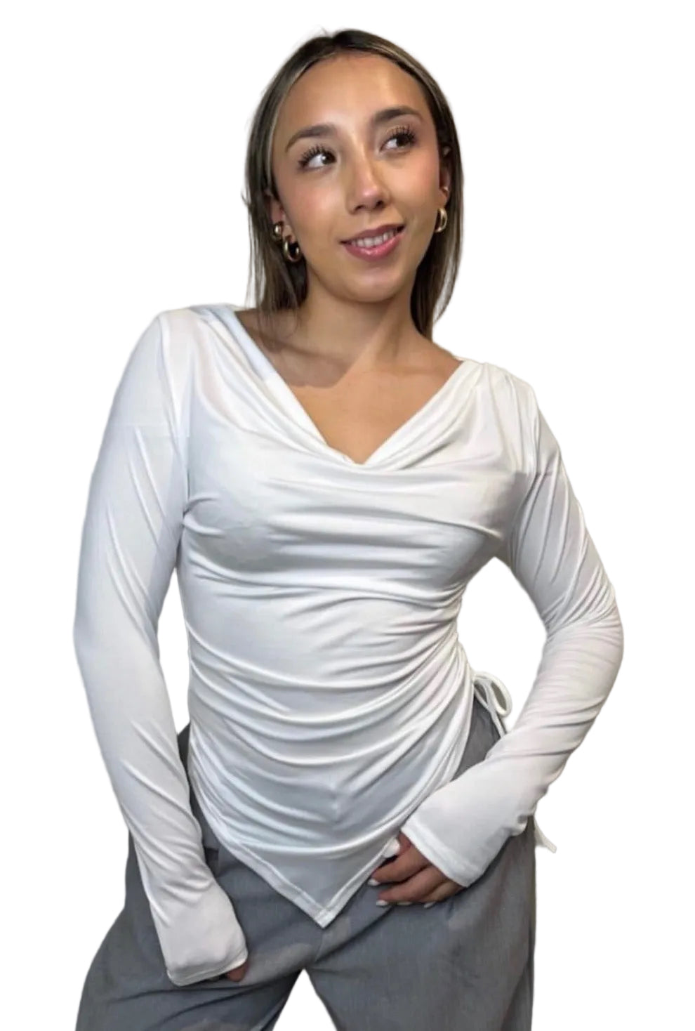 Polera asimétrica Victoria