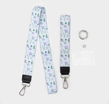 Straps para celular o llaves - Diseño Flores