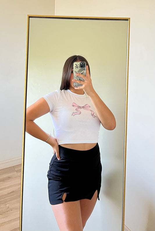 Falda short - Doble apertura
