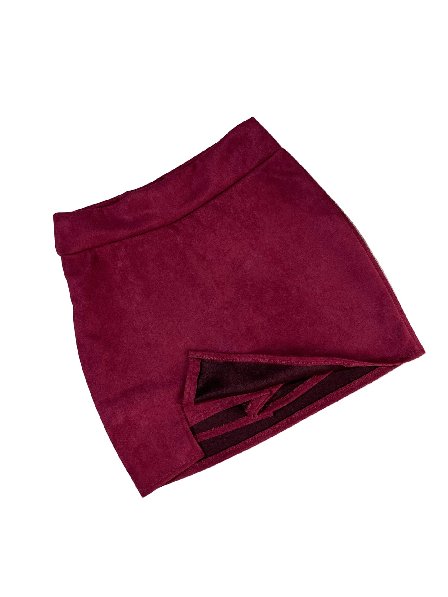 Falda short Gamuza