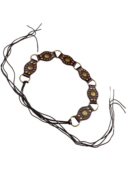 Cinturón boho - Hebilla ovalada