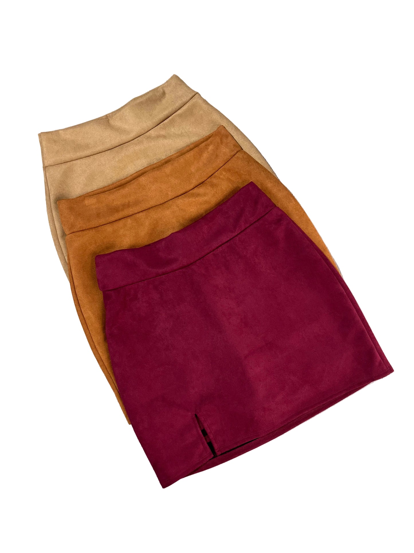 Falda short Gamuza