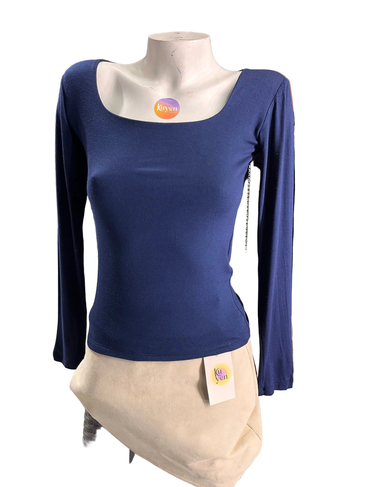 Polera escote cuadrado