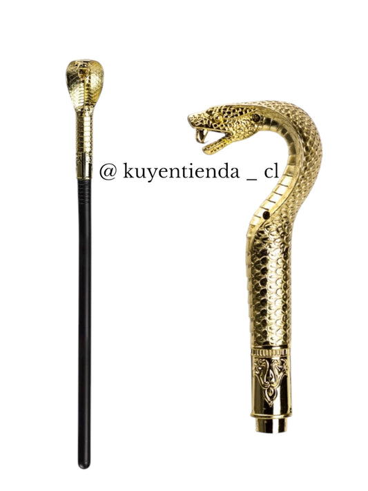 Bastón de cabeza de serpiente