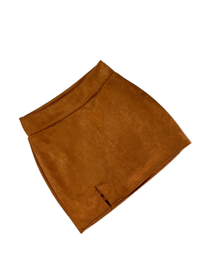 Falda short Gamuza