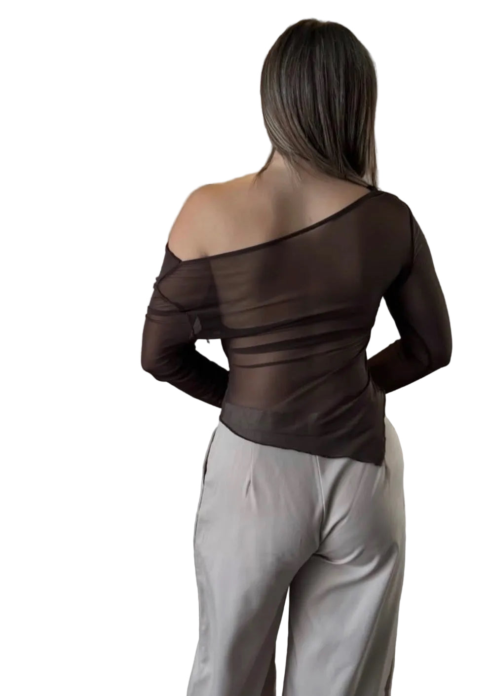 Polera transparencia Arlett