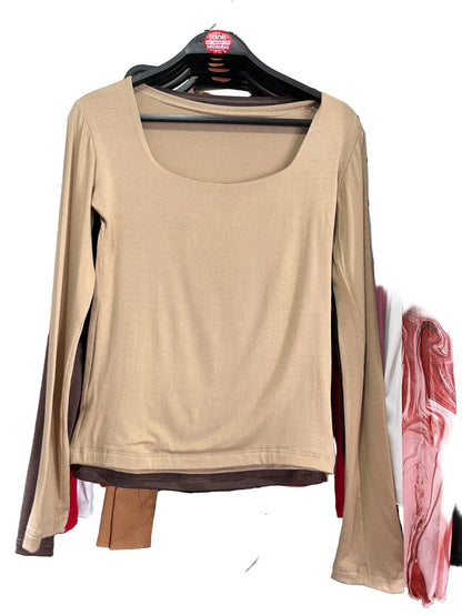 Polera escote cuadrado
