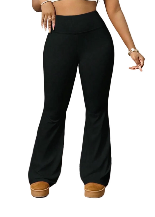 Calza Flare con polar