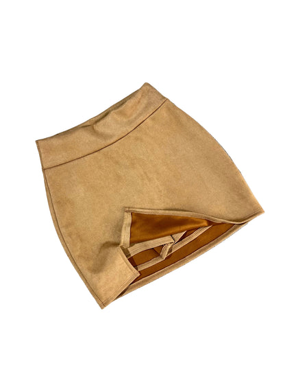 Falda short Gamuza