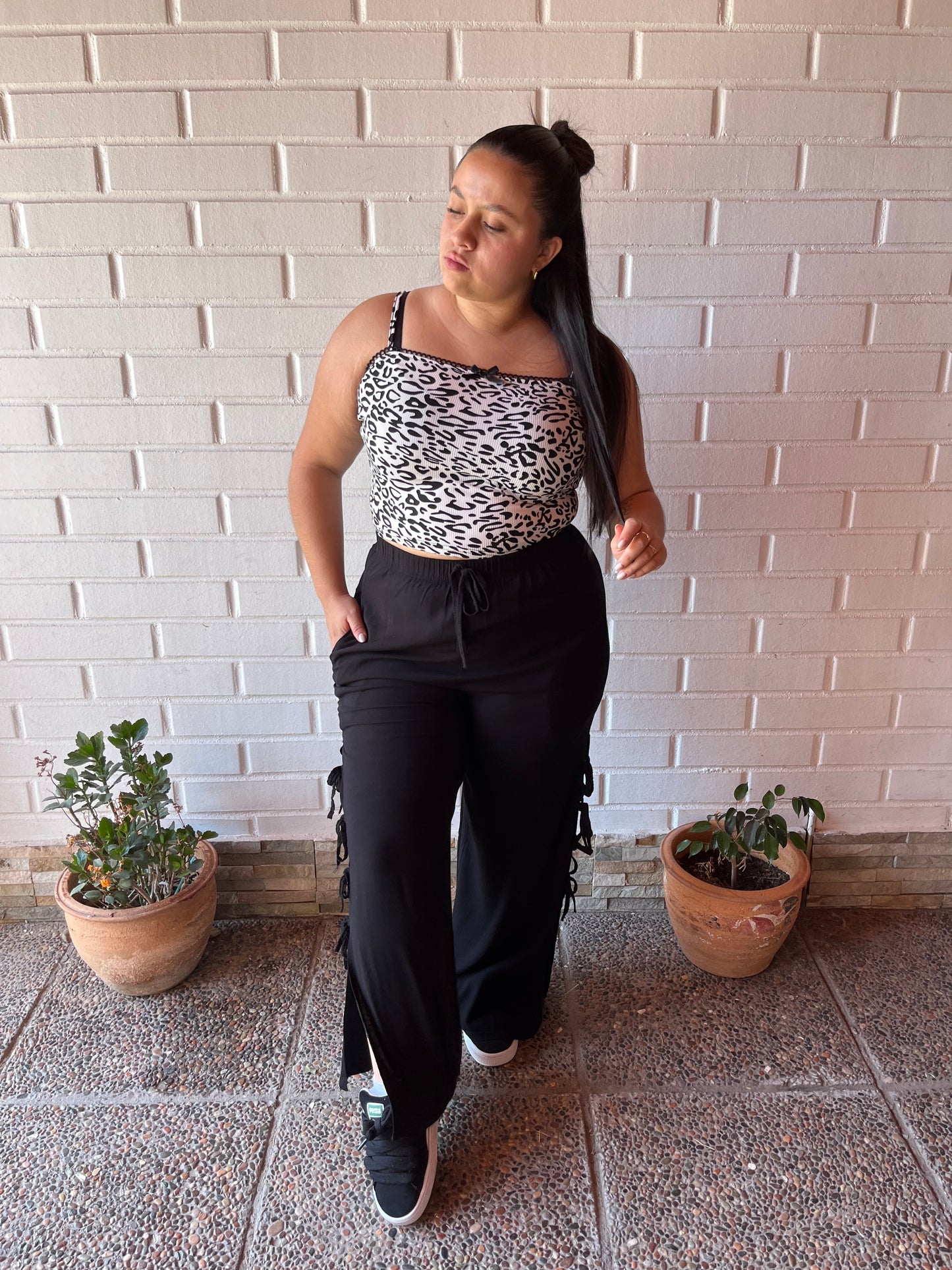 Pantalón lazos