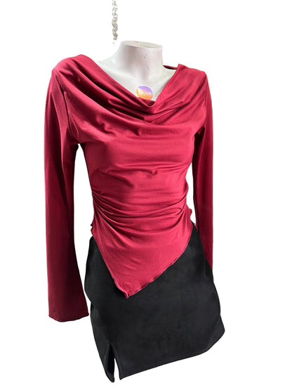 Polera asimétrica Esmeralda