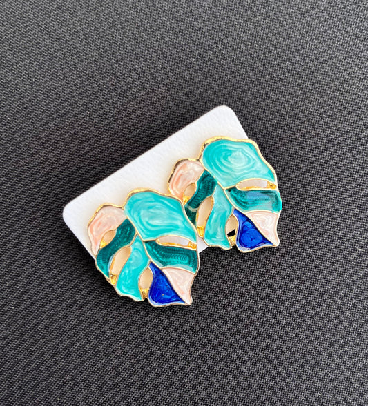 Aros hojas de colores