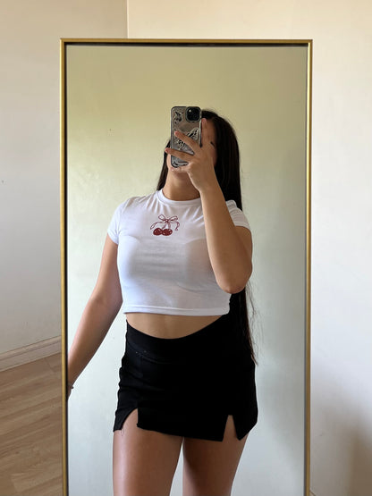 Falda short - Doble apertura