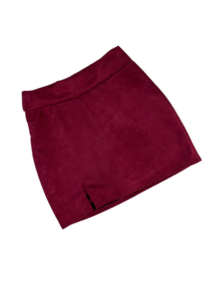 Falda short Gamuza