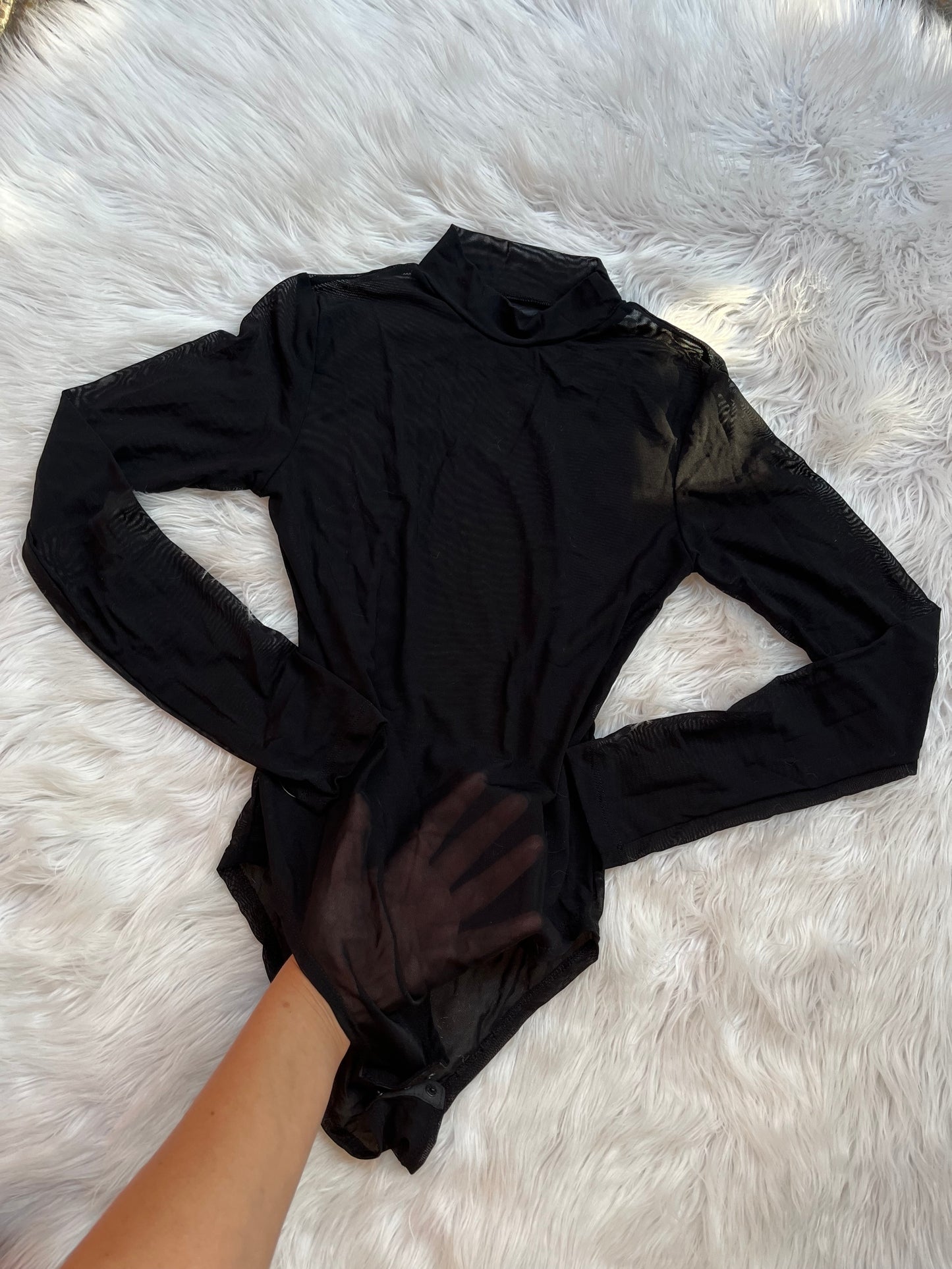 Body transparencia - Cuello Beatle