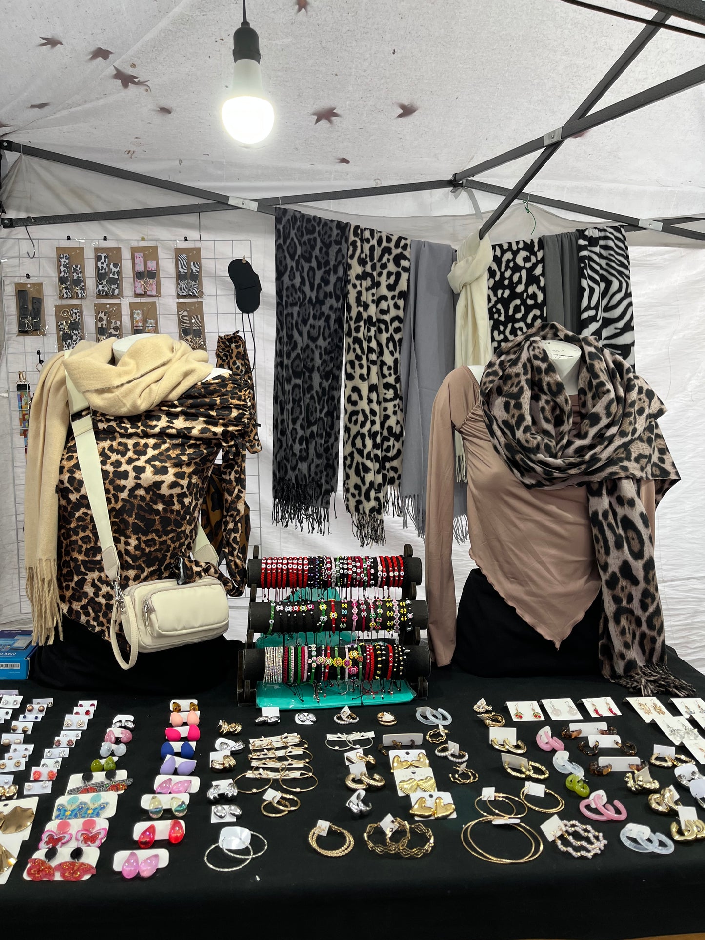 Bufandas Cashmere Leopardo