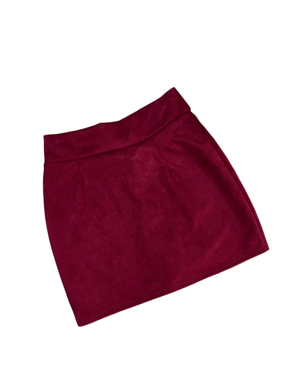 Falda short Gamuza