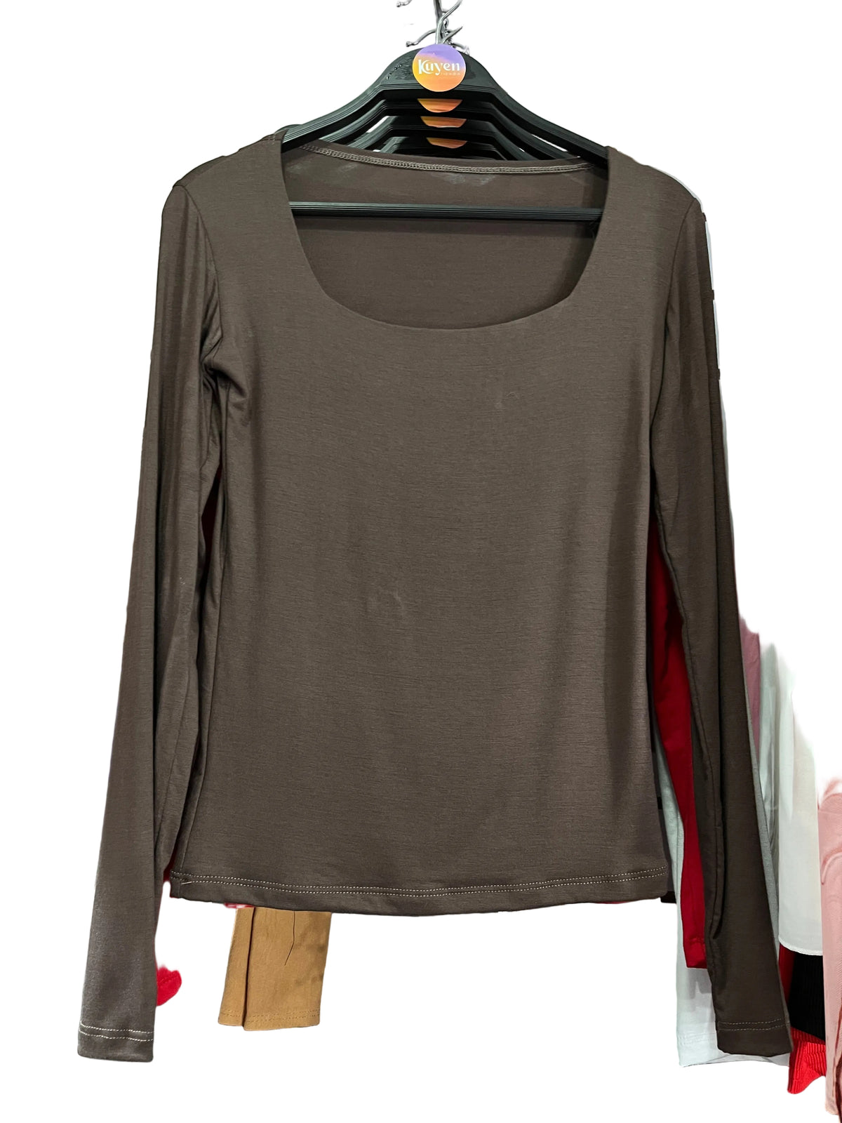Polera escote cuadrado
