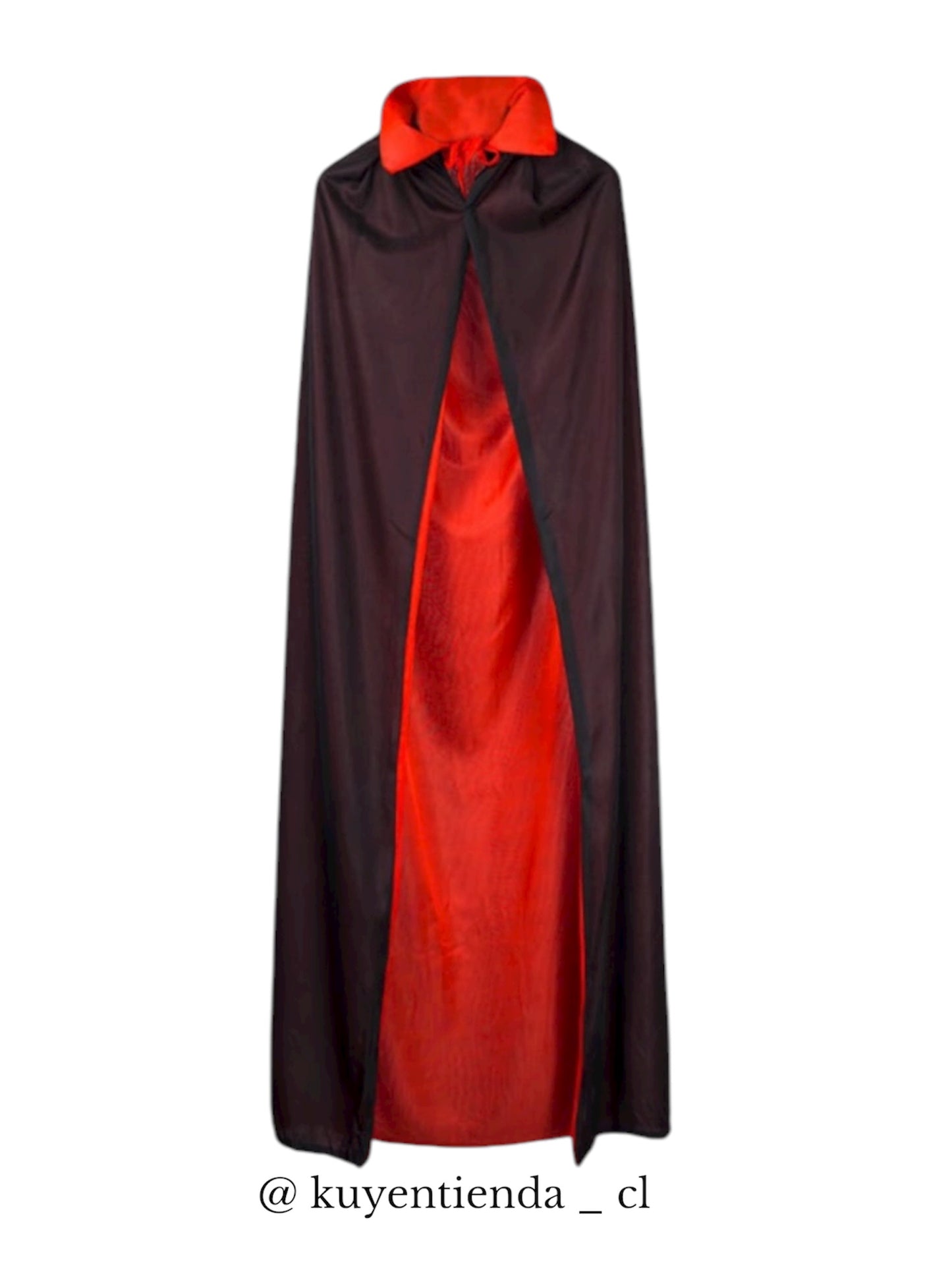 Capa negra con rojo