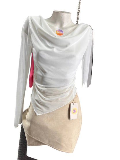 Polera transparencia Arlett