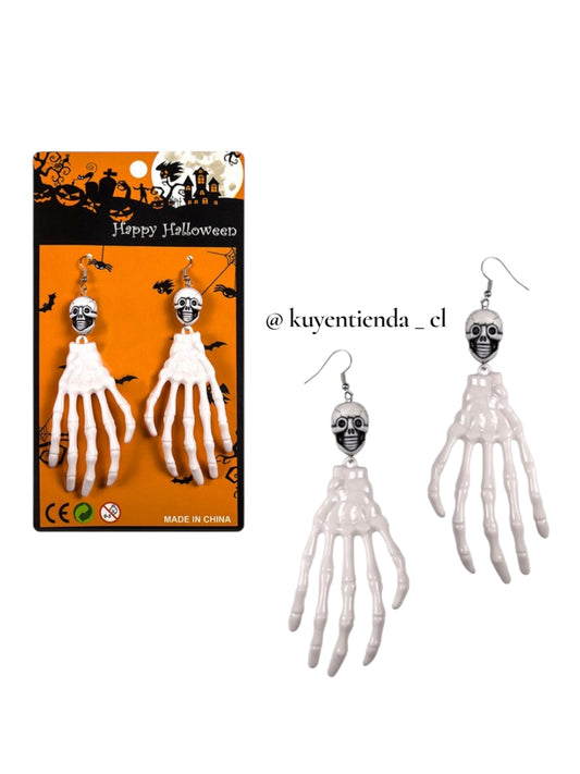 Aros mano calavera