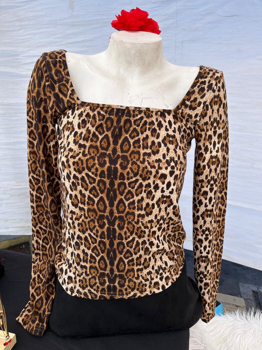 Polera Leopardo