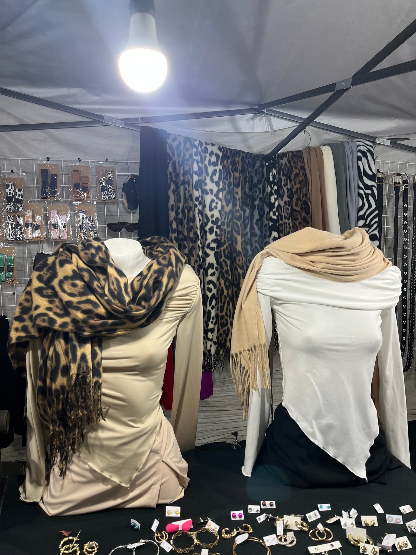 Bufandas Cashmere Leopardo